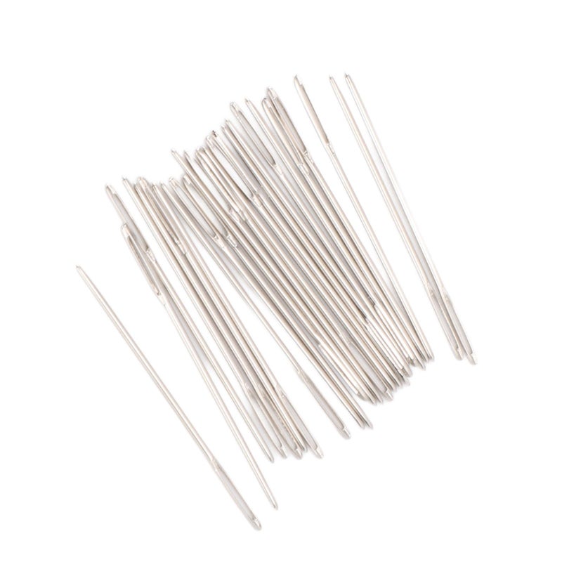Big Eye Sewing Needles Pack of 25 Without Point Stainless Steel for Hand Embroidery No. 22 - Image 5