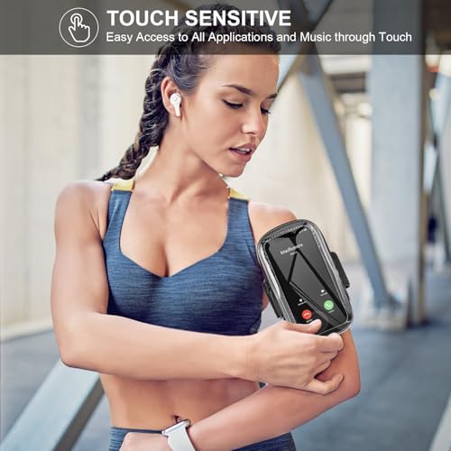 NITMTYOU Phone Holder for Running, Armband for iPhone 16 15 14 13 Pro Max 12 11 Plus X Samsung Android Up to 6.9'', Universal Arm Bands Bag with Key Card Pocket for Exercise Walking Workout Fitness - Image 4