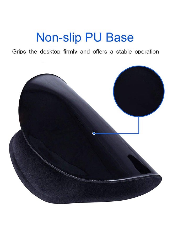 Ergonomic Mouse Pads with Comfortable and Cooling Gel Wrist Rest Support, Durable and Washable for Easy Cleaning