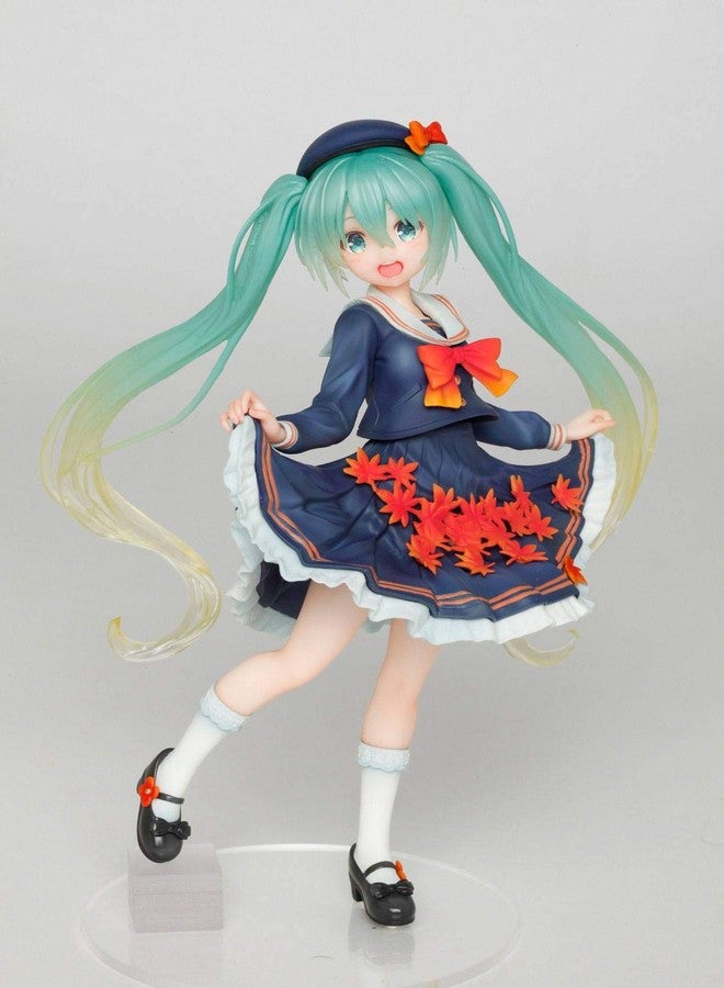 Taito 7" Hatsune Miku 3rd Season Autumn Version Figure - Image 1