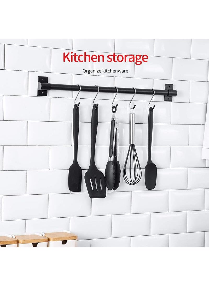 XVIA XVIA Heavy Duty S Shaped Metal Hook Hanging Hangers Hooks for Kitchen Bathroom Bedroom and Office Pan Pot Coat Bag Plants20PCS  - Image 5
