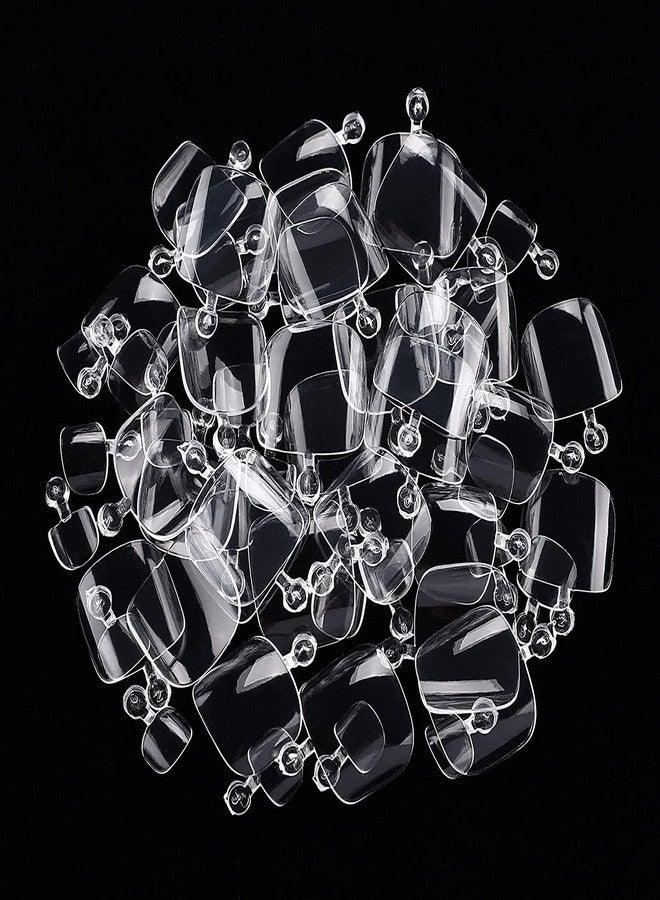 NAILWIND Soft Gel Toenail Tips, 550Pcs Soft Gel Toe nail Tips, Toe Press On Nails, 11 Sizes Full Cover Acrylic False Nail Tips, for Beginner and Professional Home Salon Diy - Image 4