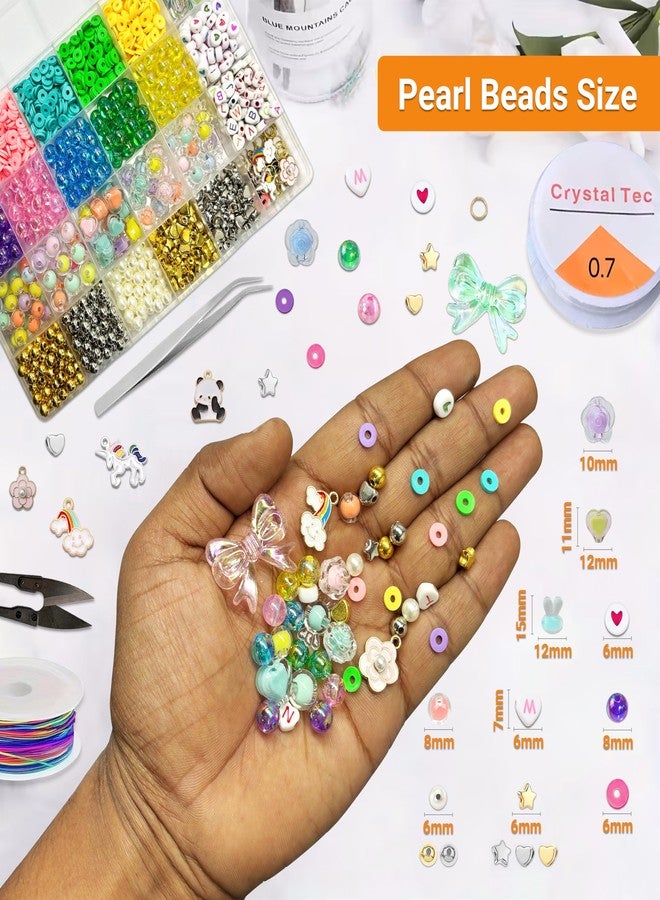 STEMTICS Bracelet Making Set for Girls Age 8-12 Years Old with Beads and Charms | Stylish Jewellery Birthday Gift Kit for Girl Kids 8, 9, 10, 11, 12 Year Old (Unicorn) - Image 4