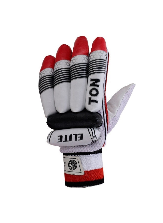 SS Ton Elite Cricket Batting Gloves for Kids - Boy's - LH - Image 3