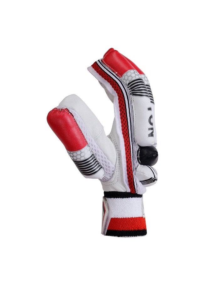 SS Ton Elite Cricket Batting Gloves for Kids - Boy's - LH - Image 2