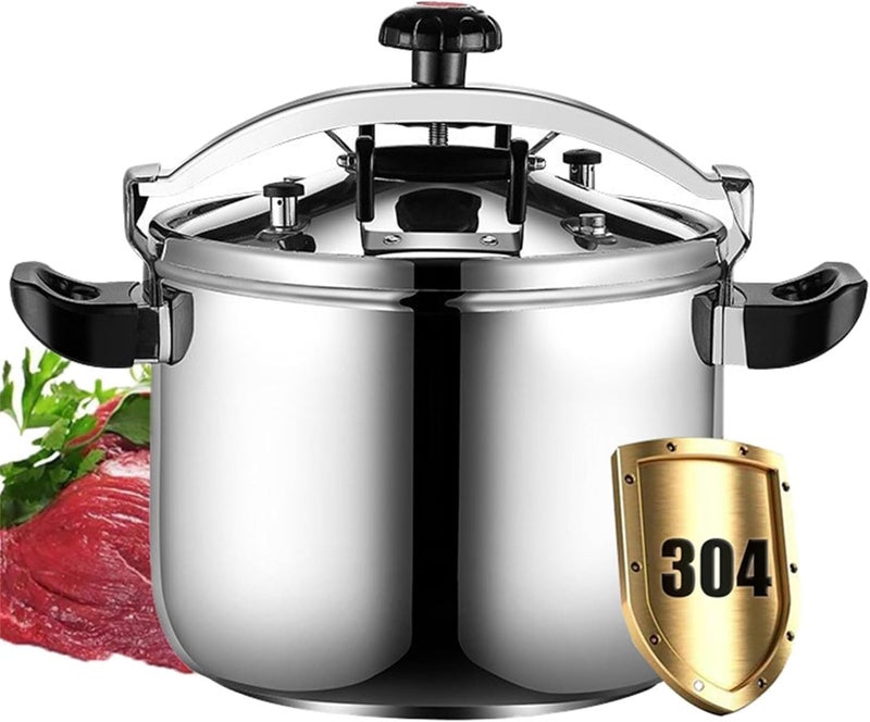 11L High-Quality Speed & Safe Pressure Cooker with Premium Mirror Finish – Energy Efficient Fast Cooking Pot – Advanced Safety Valve & Locking System – Professional Grade Kitchenware - Image 1