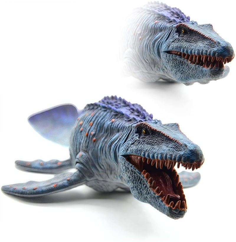Gemini&Genius Dinosaur Toy, Mosasaurus Action Figure, Reptile Animal Toy, Great Gift, Collection, Cake Topper, Role-Play, Storytelling Prop, Party Supplie, Room Decor for Kids - Image 5
