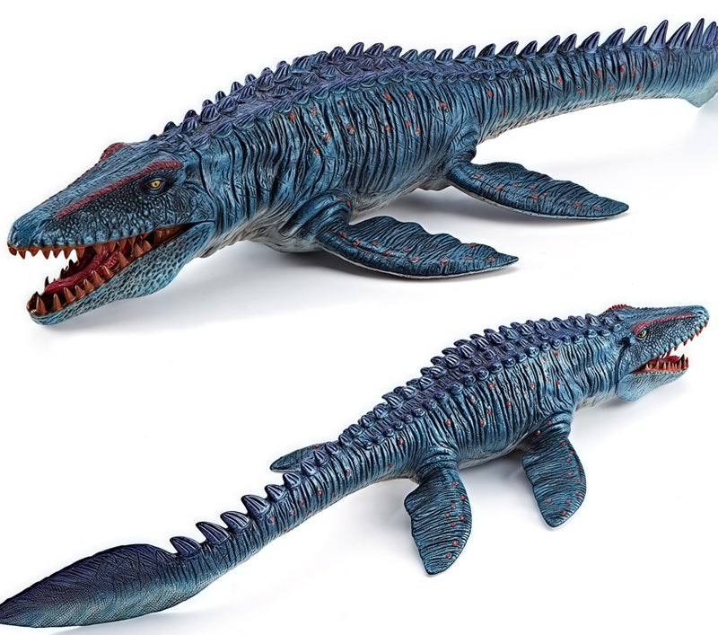 Gemini&Genius Dinosaur Toy, Mosasaurus Action Figure, Reptile Animal Toy, Great Gift, Collection, Cake Topper, Role-Play, Storytelling Prop, Party Supplie, Room Decor for Kids - Image 2