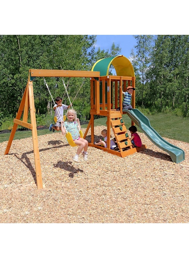 KidKraft Kidkraft Ainsley Outdoor Swing Set/Playset  - Image 2