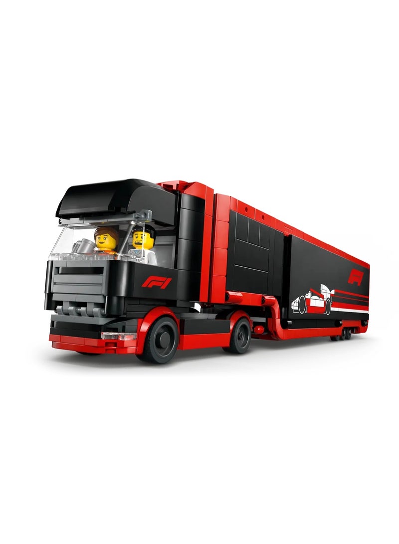 ليغو شاحنة فورمولا 1 مزودة بمحرك RB20 وسيارة فورمولا 1 AMR24 - Image 3