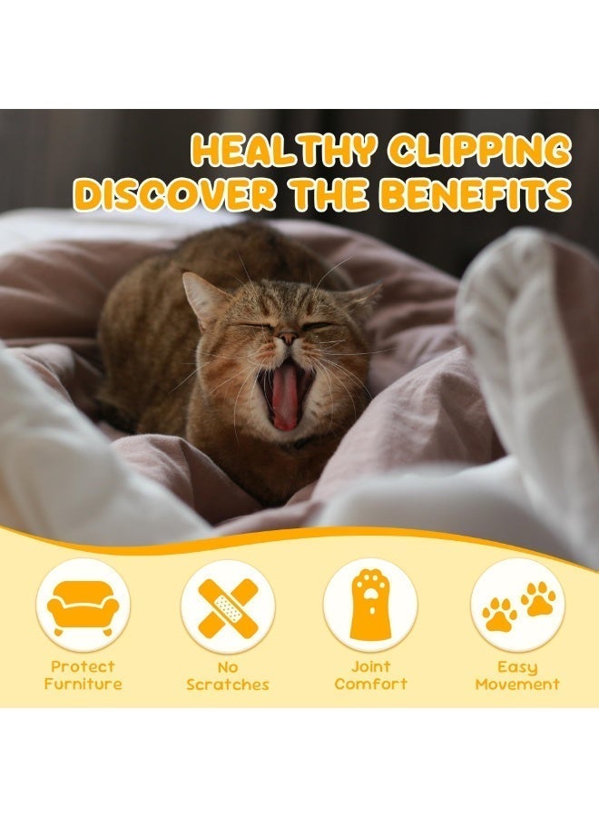 Cat Nail Clipper, Claw Trimmer Made of Stainless Steel, Clean Cut, No Shred, Mirror Finish. Small Animal Nail Clippers for Cats, Kittens, Bunny, Puppy, Rabbit, Gatos, and More - Image 2