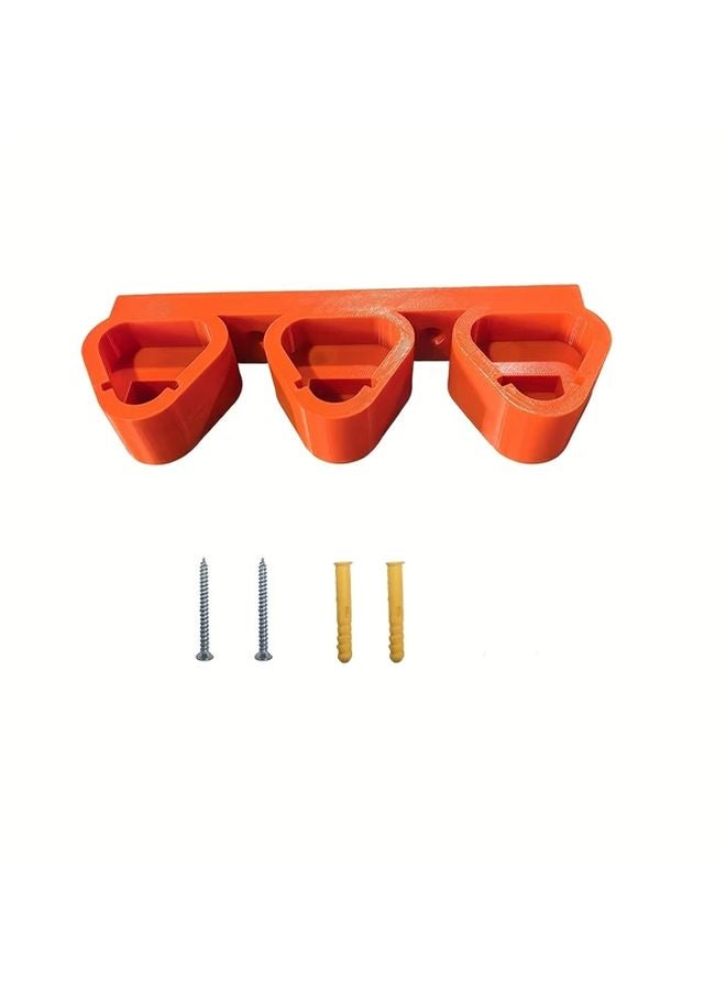 Orange Vertical Battery Storage Rack For Makita BL1830 BL1840 BL1850 BL1860 - Image 1