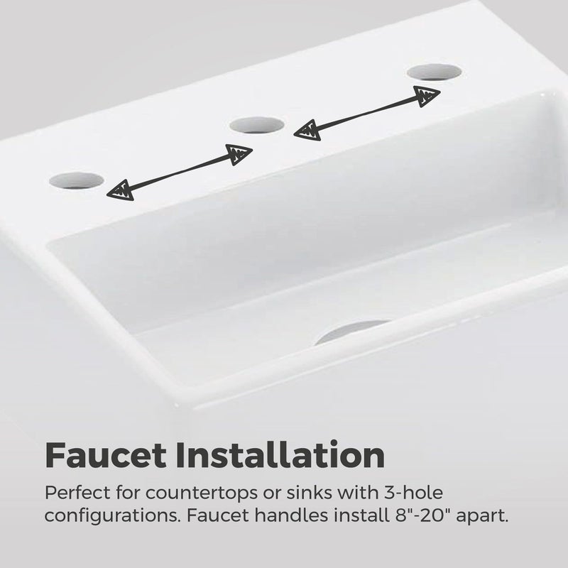 Pfister Courant Bathroom Sink Faucet, 8-Inch Widespread, 2-Handle, 3-Hole, Brushed Nickel Finish, LF049COKK - Image 3
