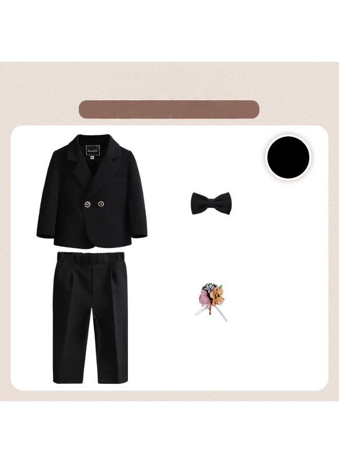Shougu New Handsome Children's Dress And Boys' Suit Set  - Image 1