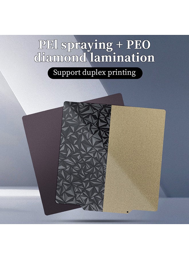 Two Trees - 3D Printer Heated Bed Upgrade PEO+PEI Double Side Spring Steel Sheet with Magnetic Base 220x220mm Build Plate Compatible with Anet A8 / Wanhao Duplicator i3/Monoprice Maker 3D Printing Machine - Image 1