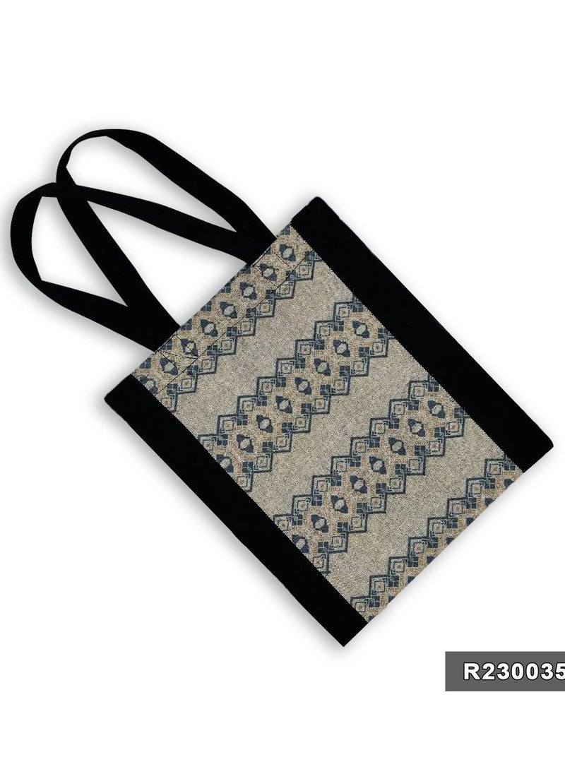 Gharibo Bags casual printed linen tote bag  - Image 2