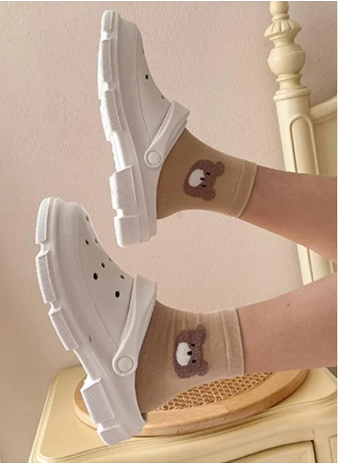Sneak-a-Peek Cut-Out Detail Hollow Clogs by Styli