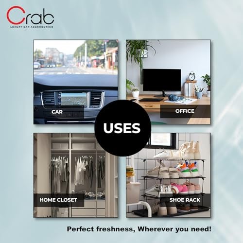 Crab Car Spray Perfume Marinee Fragrance With Absorbent Dangler (Marine) - Image 5