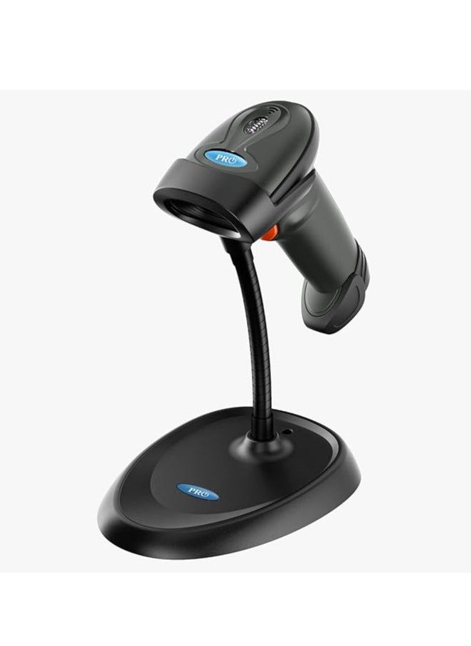 Generic Wired Scanner Usb With Stand 1D CCD PR2100  - Image 1