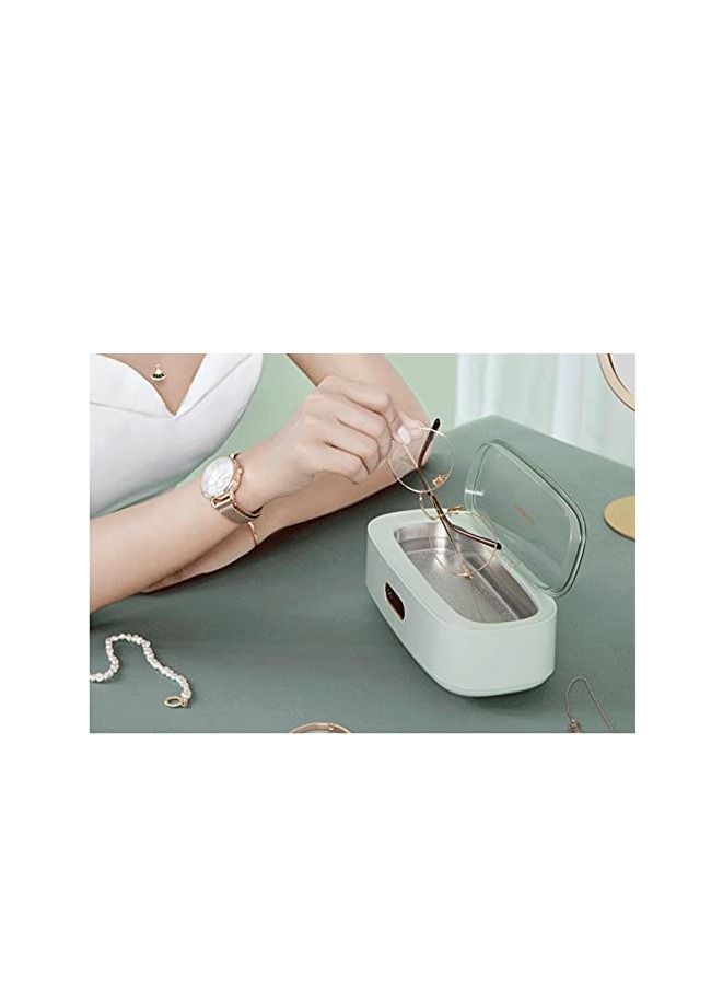 Ultrasonic Jewelry Cleaner Machine, 43kHz Professional Portable Jewelry Cleaner Ultrasonic Machine, for Jewelry, Eyeglasses, Rings, Earring, Necklaces，Watch Strap,  Makeup Brush、Pacifiers, tableware，etc  - Image 2