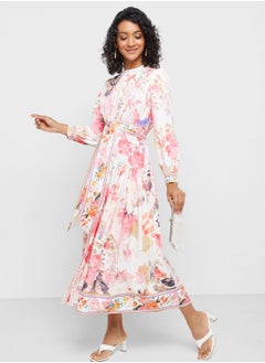ELLA Floral Print Dress  - Image 4