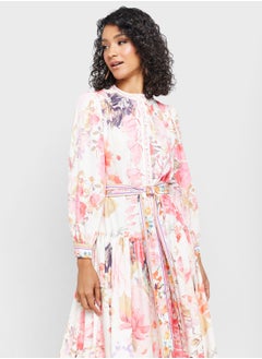 ELLA Floral Print Dress  - Image 3