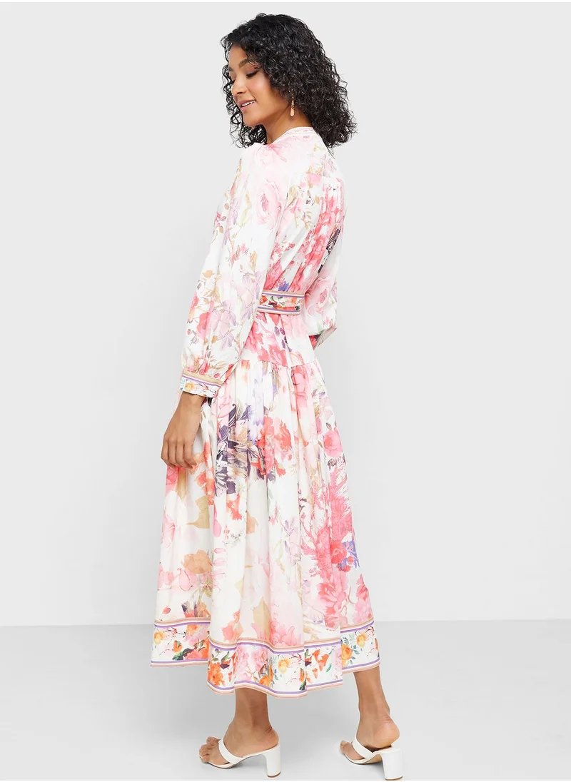 ايلا Floral Print Dress