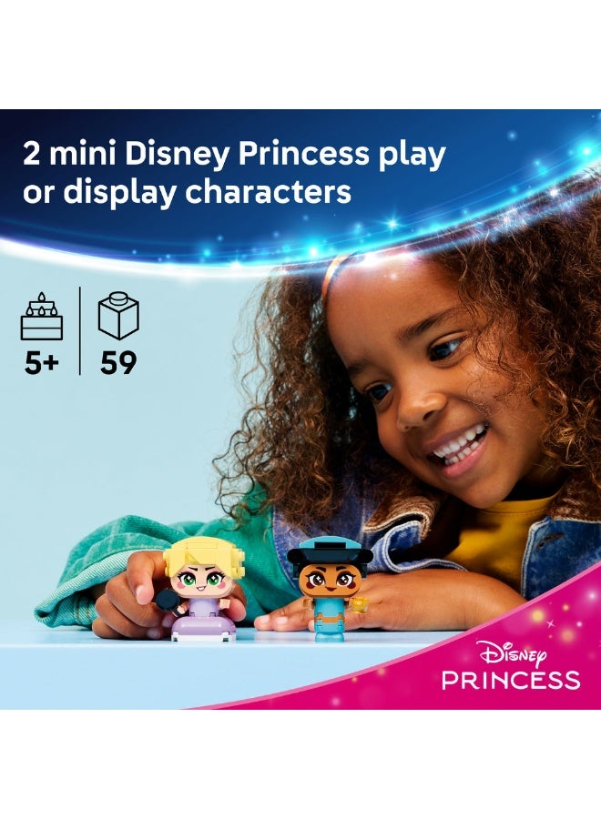 LEGO Disney Princess Mini Jasmine & Rapunzel Figures 43303 (Age 5+, 59 Pieces) - Image 3