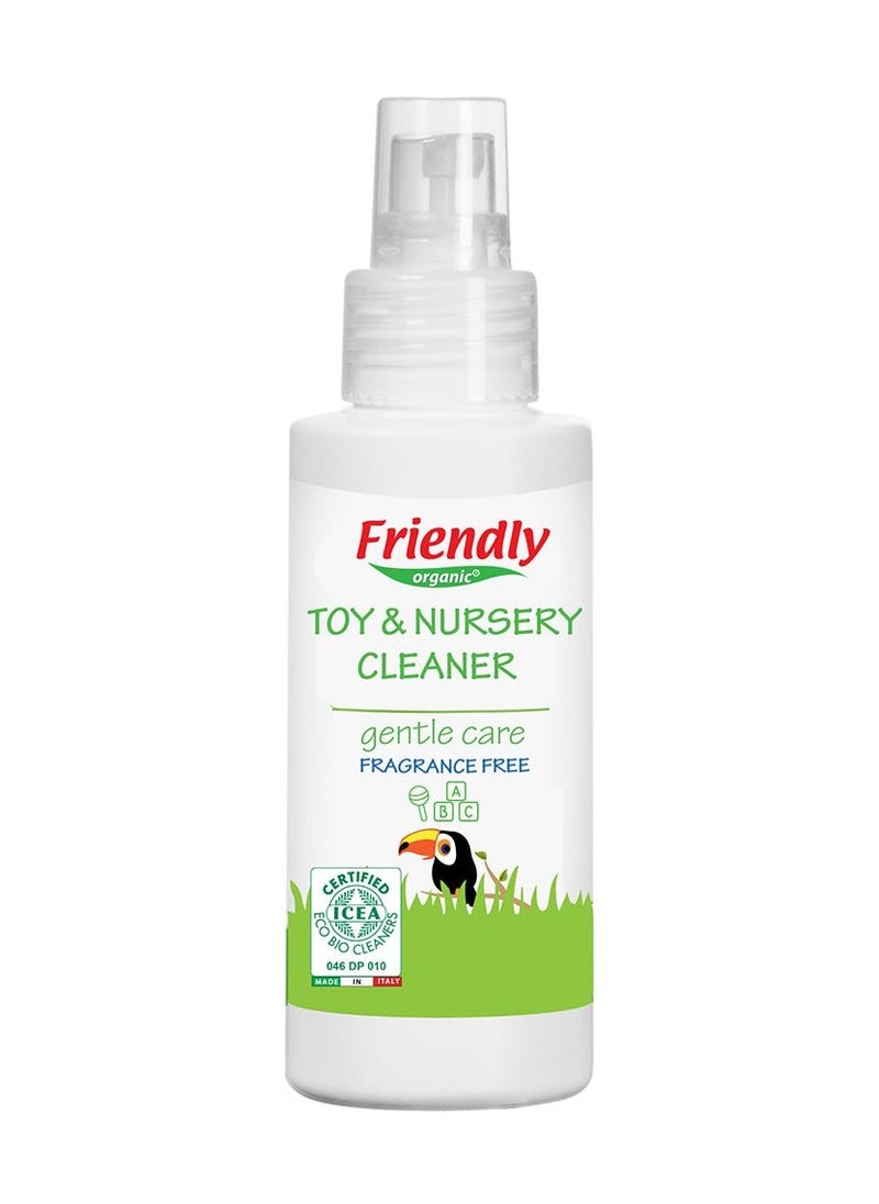 FRIENDLY ORGANIC Toyes & Nursery Cleaner Fragrance Free 100 ML  - Image 1
