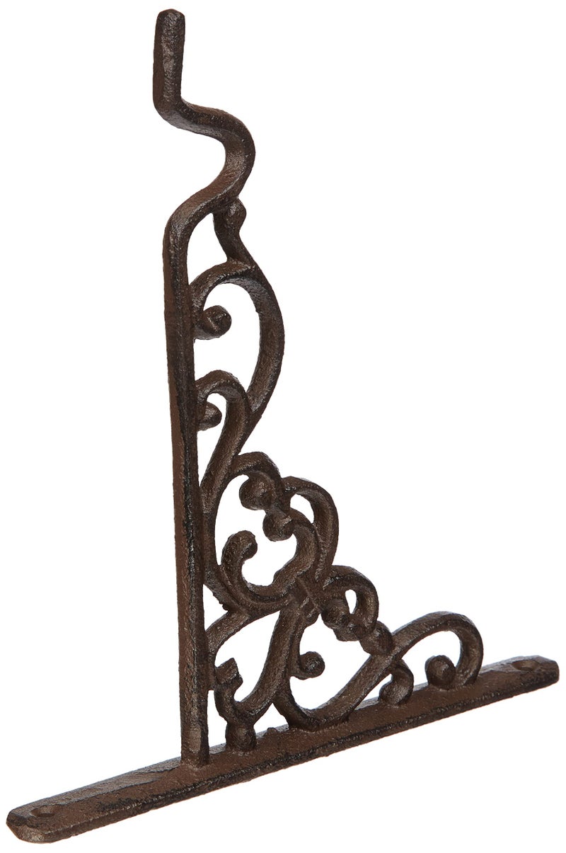 Esschert Design Cast Iron Hanging Basket Hook, Small - Image 1