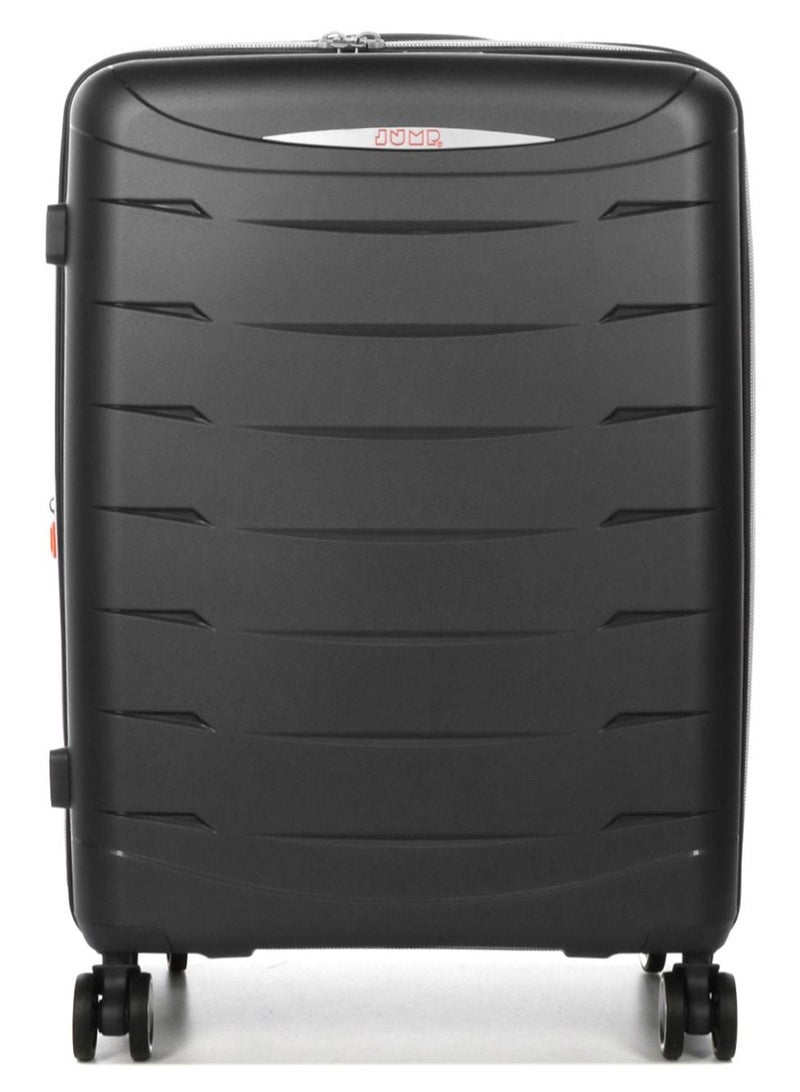 Jump Furano 2 PP Hard Expandable Suitcase Luggage Trolley 66 cm Medium Charcoal - Image 5
