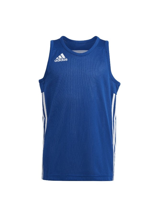 Adidas adidas 3G Spee Rev Jrs Blue Basketball Jerseys 0-3M  - Image 2