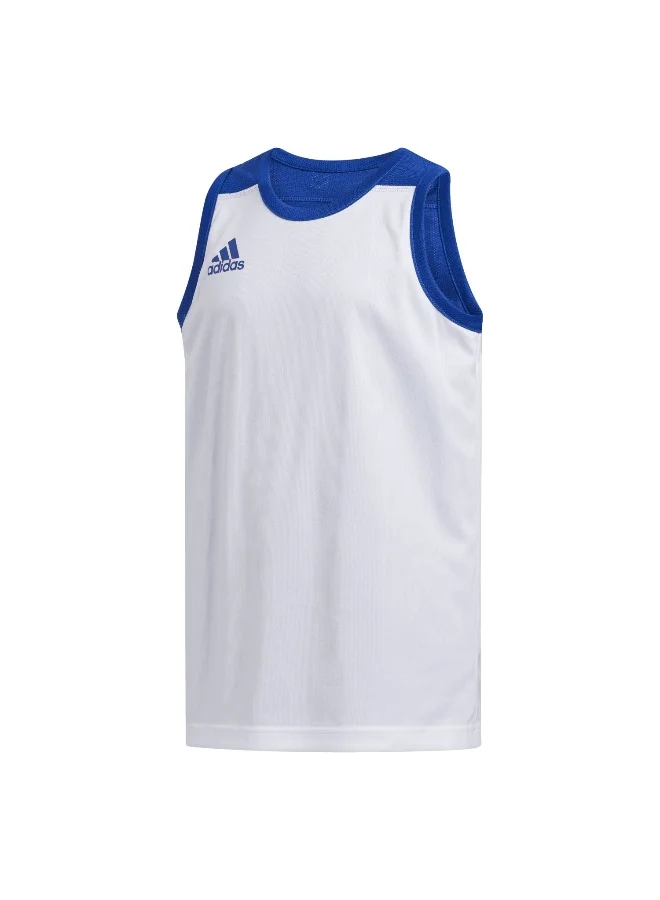 adidas Originals 3G Spee Rev Jrs Blue Basketball Jerseys 0-3M