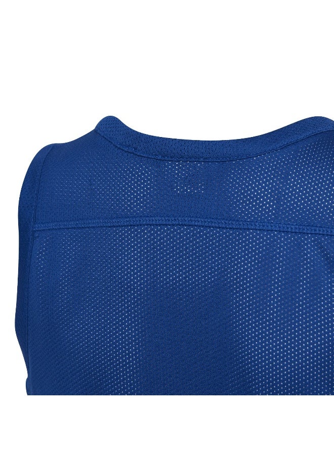 Adidas adidas 3G Spee Rev Jrs Blue Basketball Jerseys 0-3M  - Image 4