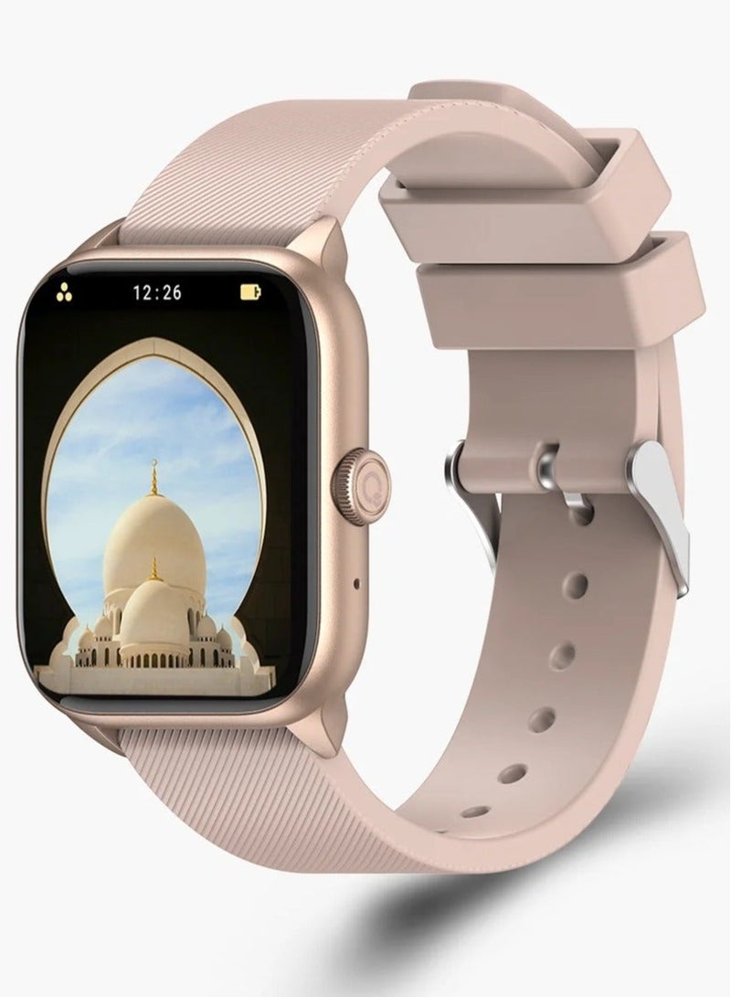 iQibla QWatch S2 1.83 Inch Quran Watch Bluetooth Phone Call SmartWatch - Image 1