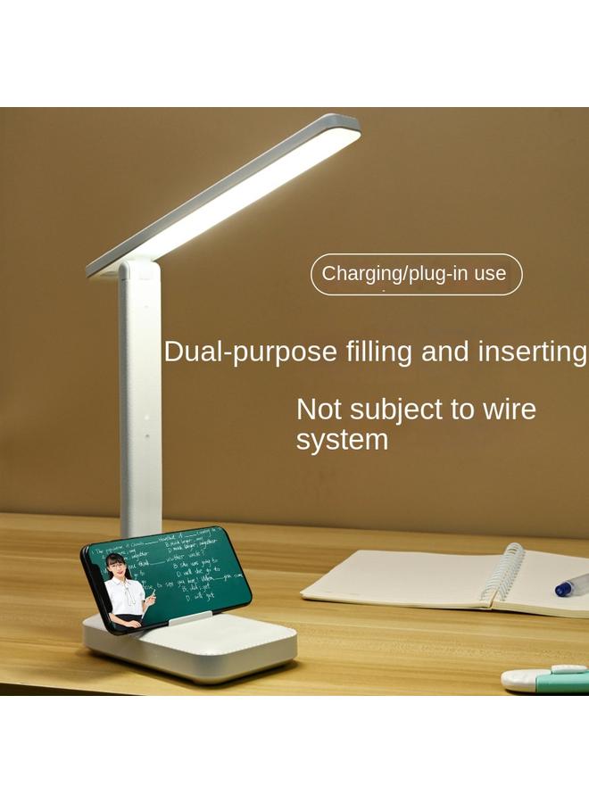 Bluejw Touch Dimming Led Desk Lamp Office Study Bedroom Room Student Dormitory Creative Folding Eye Protection Reading Bedside Lamp - Image 3