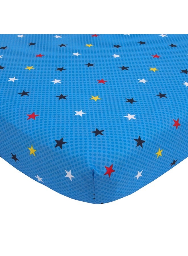 Warner Bros Warner Brothers Justice League 4 Piece Toddler Bedding Set Grey/Blue/Red/Black - Image 4