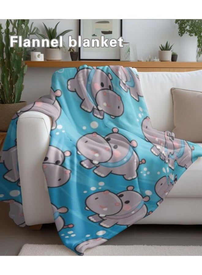 general Baby and children's cartoon flannel thin blanket (warm and comfortable, suitable for sleep, game use) 70cm*100cm - Image 5