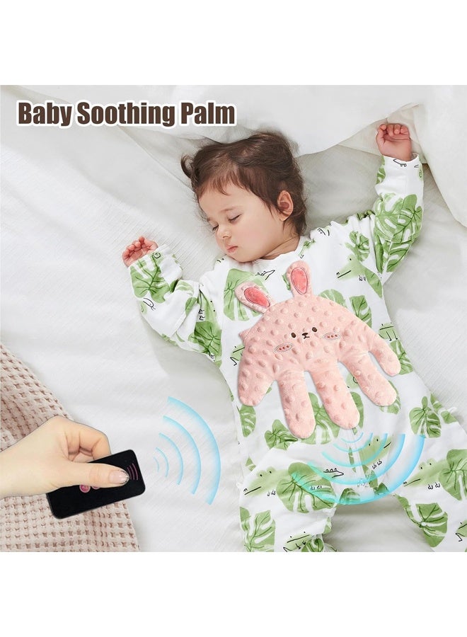 DUNISO Automatic Patting Sleeping Toy for Newborn with Remote Control,Baby Soothing Palm,Startle Prevention Gloves,Cute Cartoon Design - Image 3