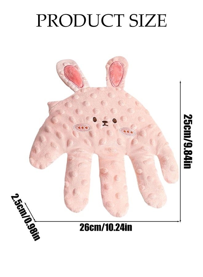 DUNISO Automatic Patting Sleeping Toy for Newborn with Remote Control,Baby Soothing Palm,Startle Prevention Gloves,Cute Cartoon Design - Image 2