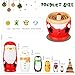 Seematn Christmas Russian Nesting Dolls for Kids Wooden Matryoshka Dolls Cute Toy Handmade Stacking Toy Set for Christmas Decoration Birthday Gift Party DecorSanta Claus - Image 4