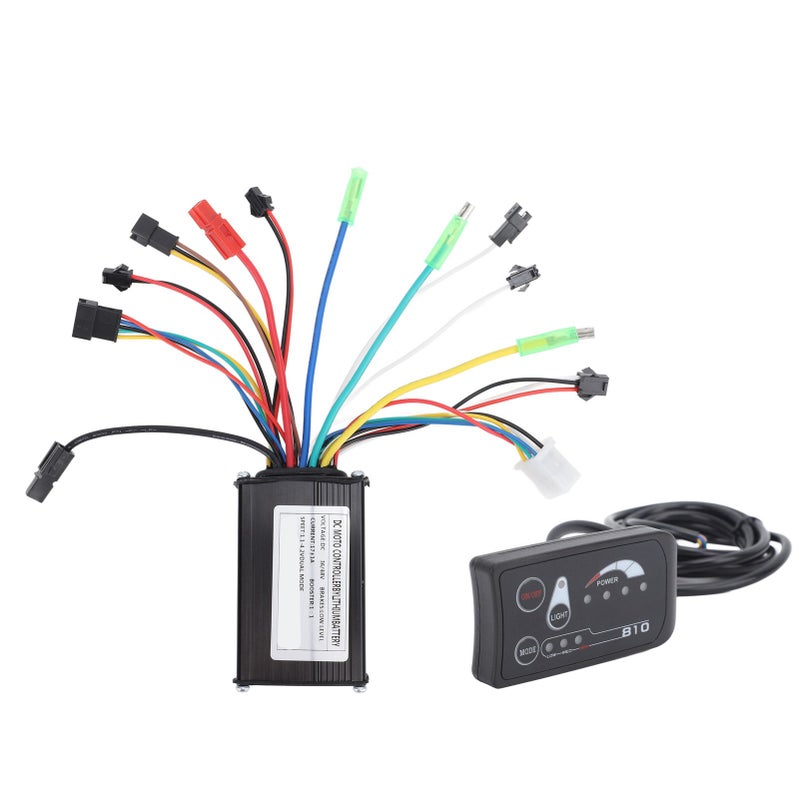 DC 36V 48V 17A 3 Modes Controller with S810 Panel with FT 8C Magnetic Points with 109R Throttle for 250W‑350W Motor - Image 5