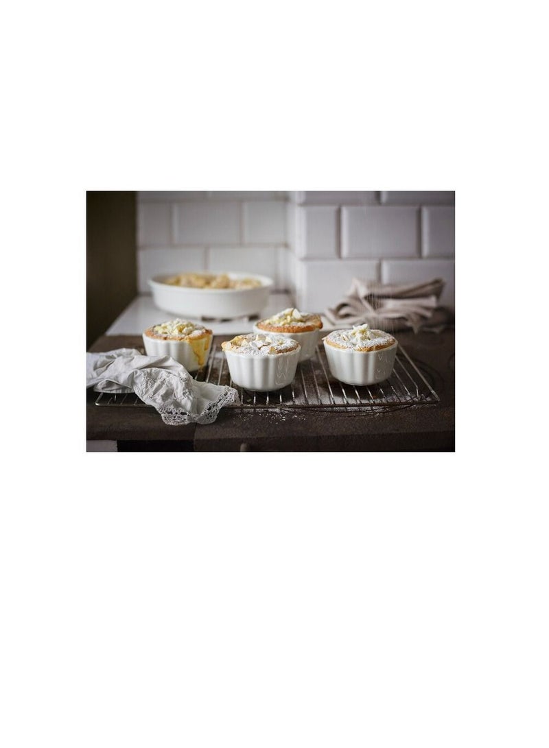 Pie dish, off-white11 cm - Image 3