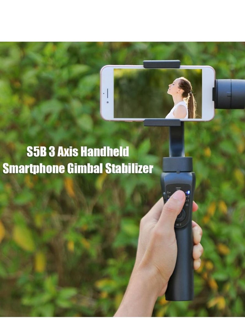 DARIYAH - S5B 3-Axis Handheld Gimbal stabilizer cellphone Video Record Smartphone  For Mobile / Action Camera - Image 1