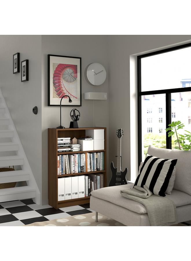 زبون مكتبة، لون بني وجوز، 80X28X106 سم - Image 4