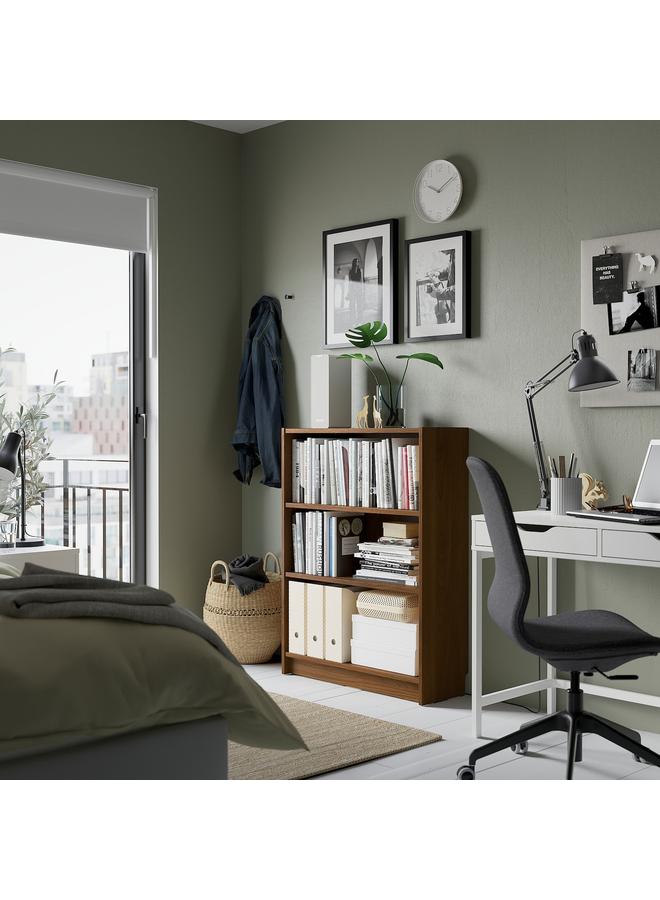 زبون مكتبة، لون بني وجوز، 80X28X106 سم - Image 3