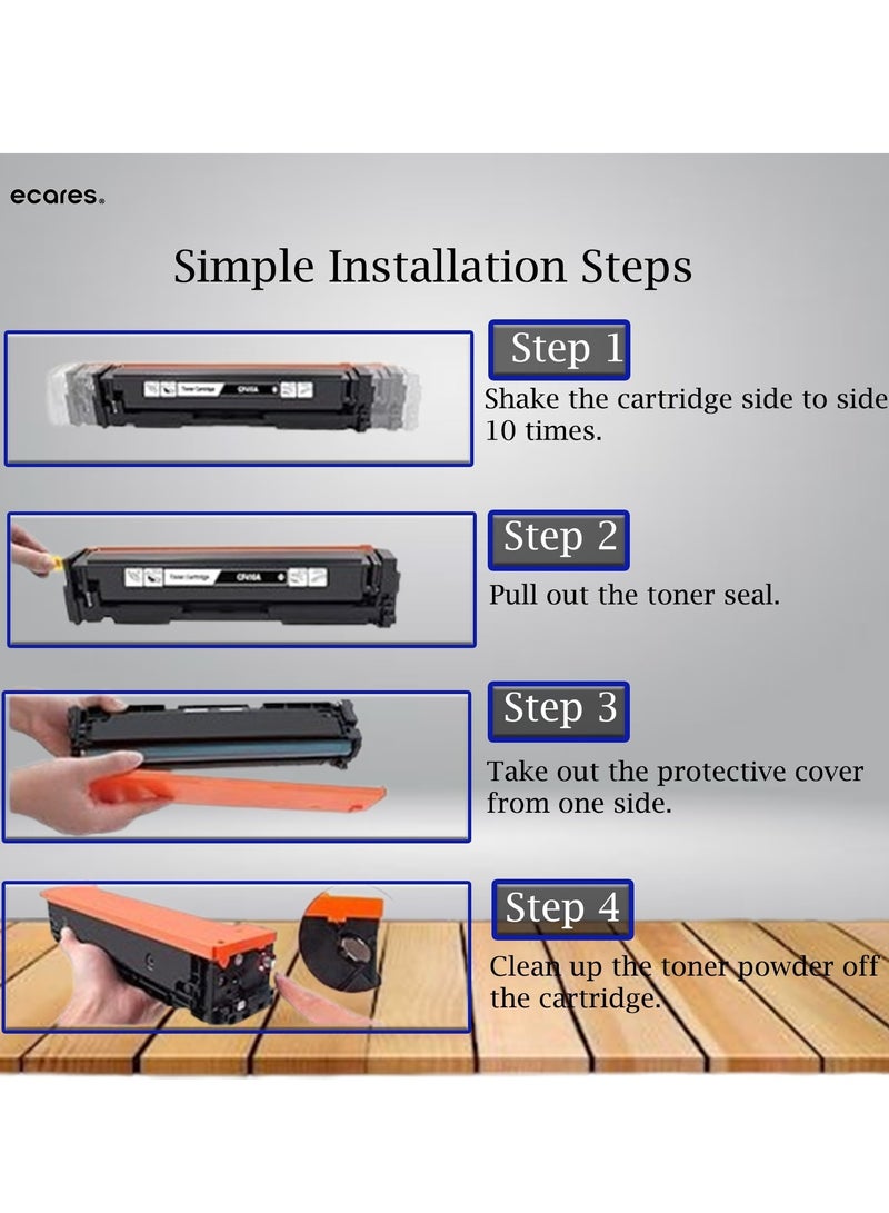 ECARES® 131A Compatible Toner Cartridge CF212A-For HP Laserjet Pro 200 Color M251nw M251n M276nw M276n Printer (Yellow) - Image 4