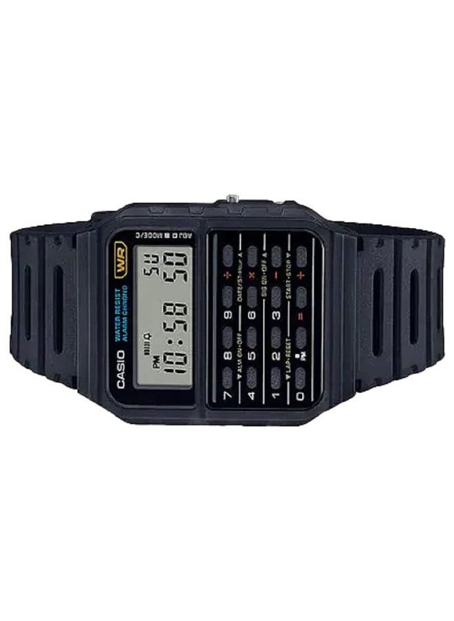 CASIO - ساعة يد رقمية من الراتنج CA-53W-1Z - Image 1
