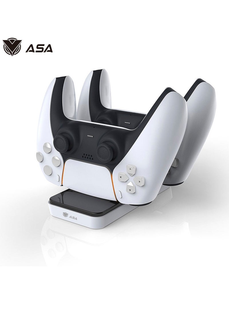 ASA Premium Dual Charging Dock For Controller PlayStation 5 - Image 1
