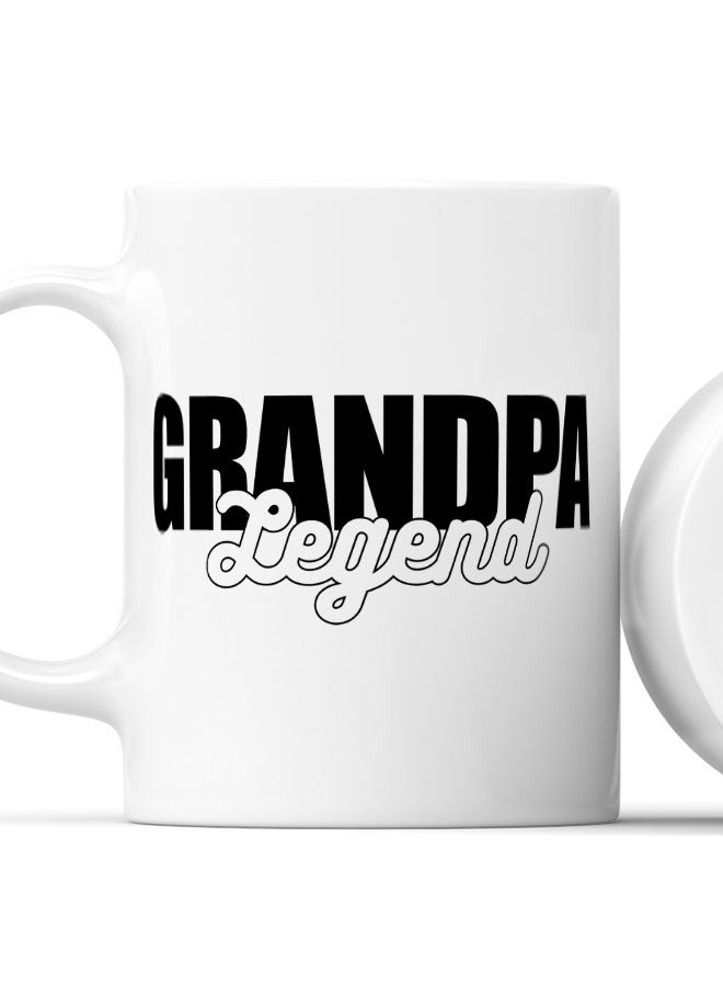 LIT Coffee Mug Grandpa LegendWhite Mug Legendary Family Present Great Family Gift - Image 2
